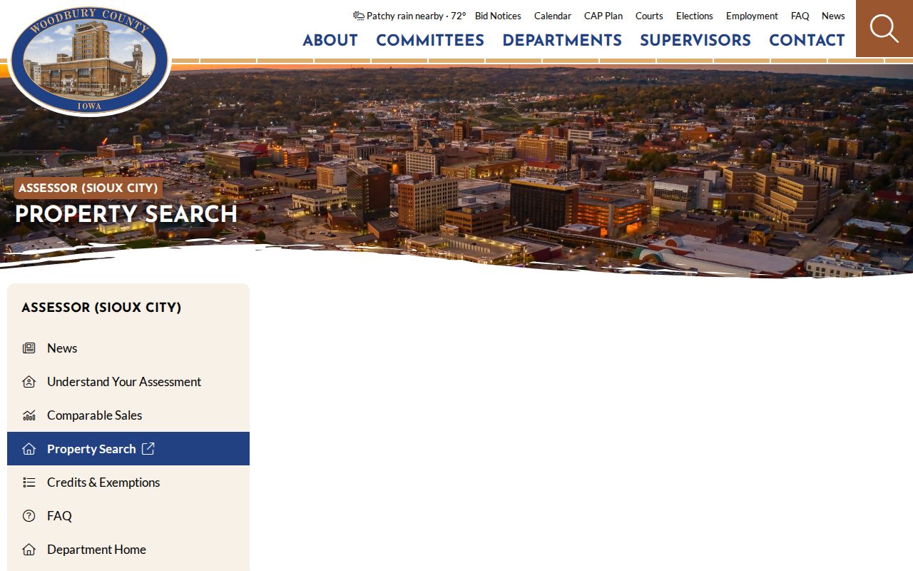 Sioux City residents directory assessor property search