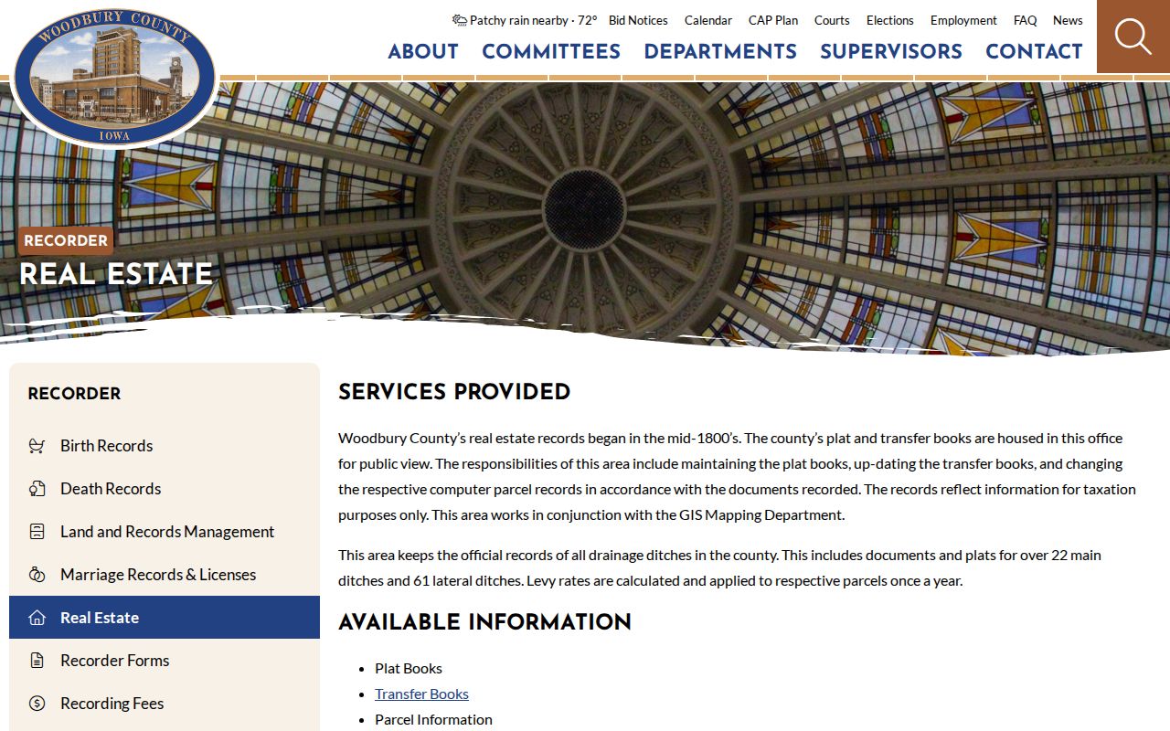 Sioux City residents directory Woodbury deed and transfer workflow